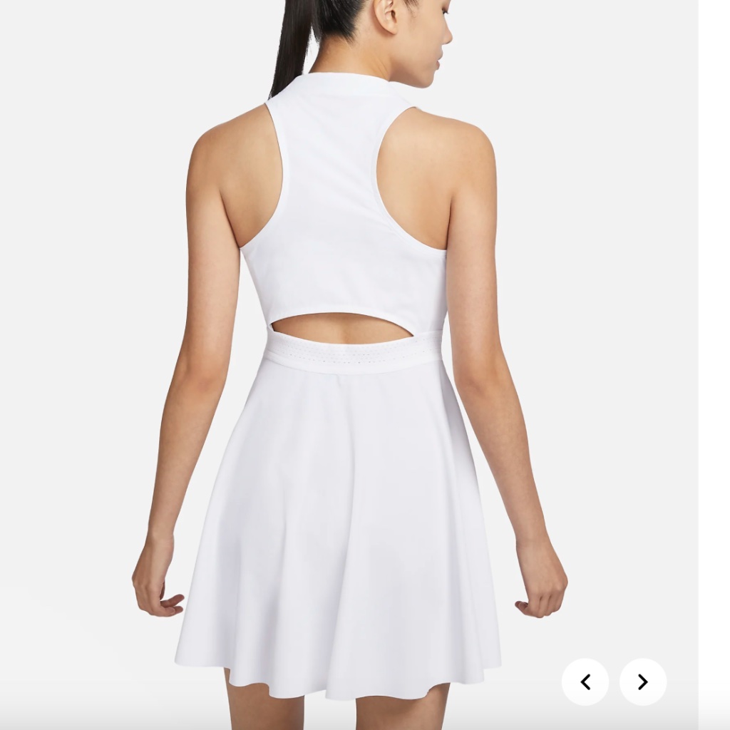 Outdoor Voices Exercise Dress Backless White S Challengers